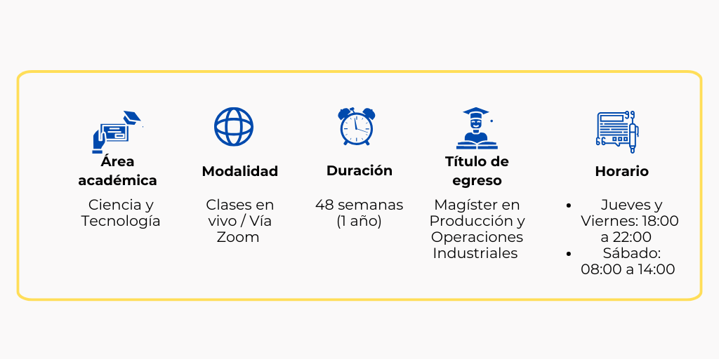Producción y Operaciones